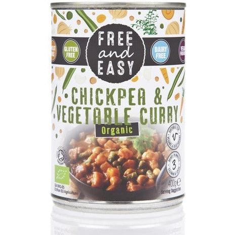 Organic Chick Pea & Vegetable Curry 400g