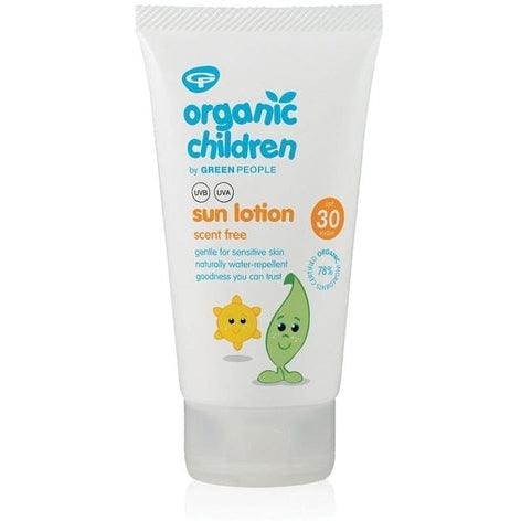 Organic Children Sun Lotion SPF30 - Scent Free 150ml