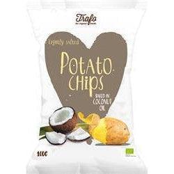 Organic Chips Fried in Coconut Oil 100g
