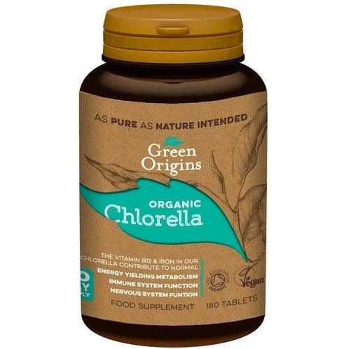 Organic Chlorella 500mg 180 Tablets