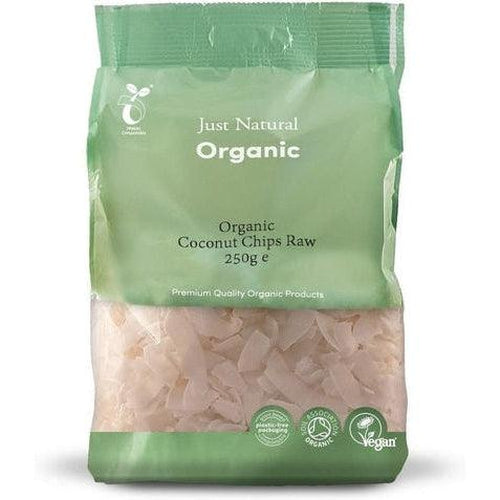 Organic Coconut Chips Raw 250g