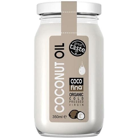 Organic Coconut Oil in 350ml Glass Jar
