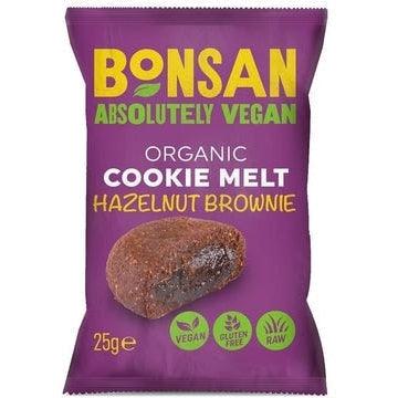 Organic Cookie Melt - Hazelnut Brownie 25g