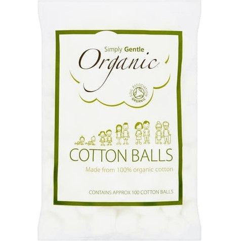 Organic Cotton Balls 100 Balls