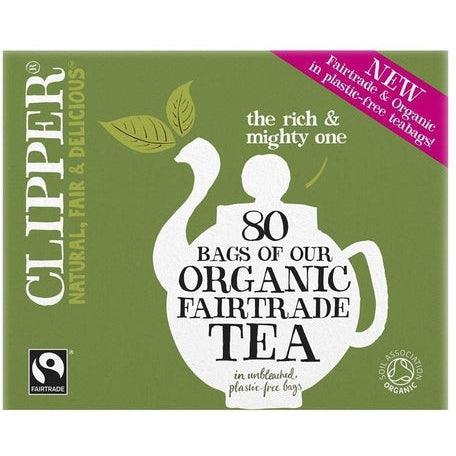Organic & Fair Trade Everyday 80 Tea Bags
