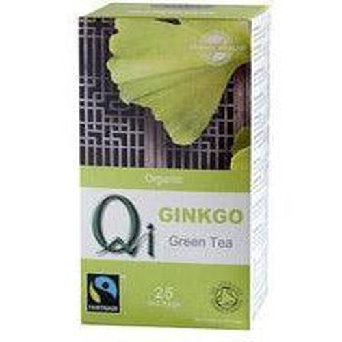 Organic Fair Trade Green Tea with Gingko Biloba 40