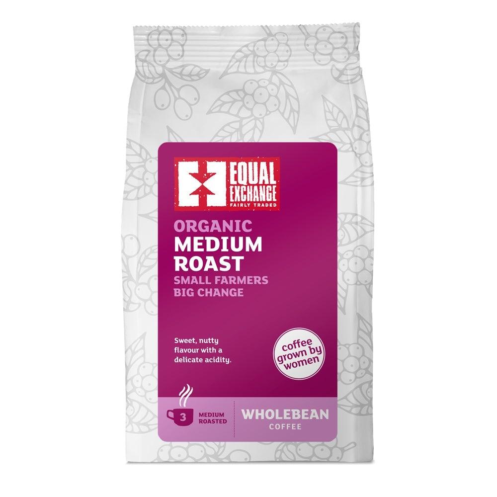 Organic & Fair Trade Medium Roast Coffee Beans 227g