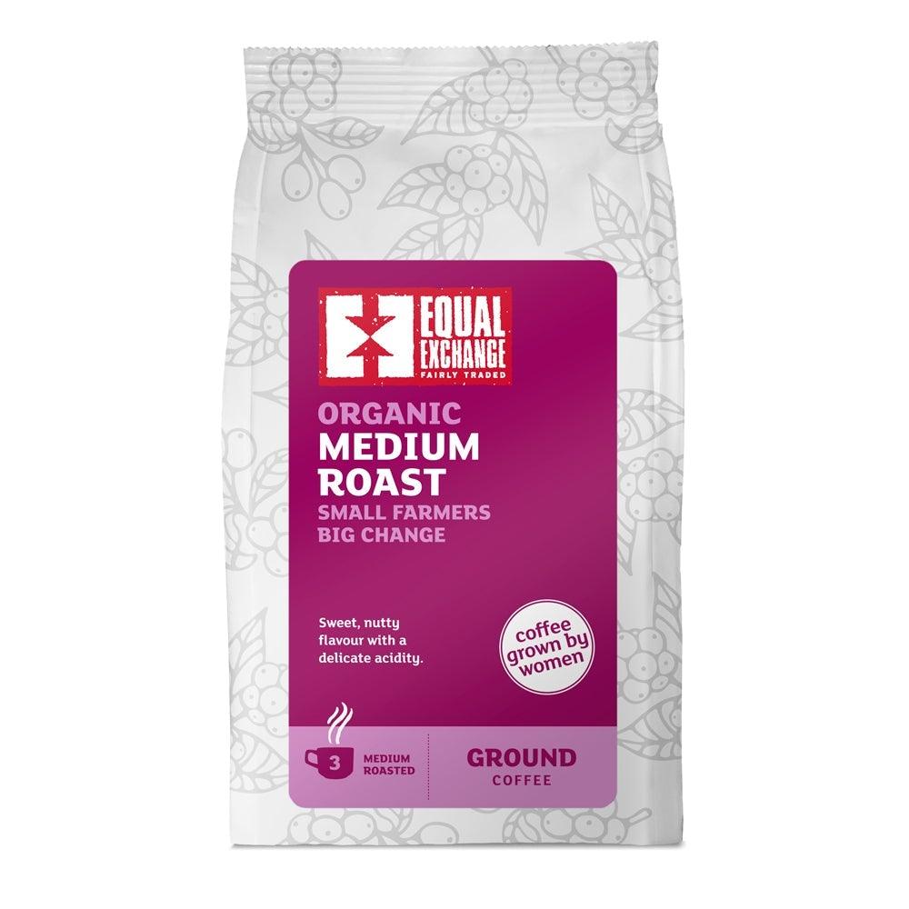 Organic & Fair Trade Medium Roast & Ground Coffee 227g