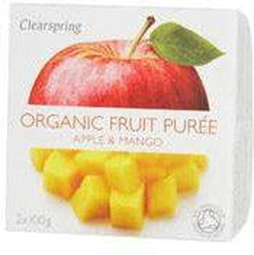 Organic Fruit Puree Apple/Mango (2x100g)