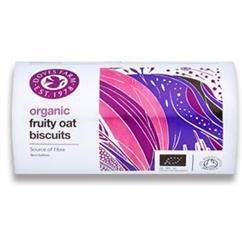 Organic Fruity Oat Biscuits 200g roll-pack