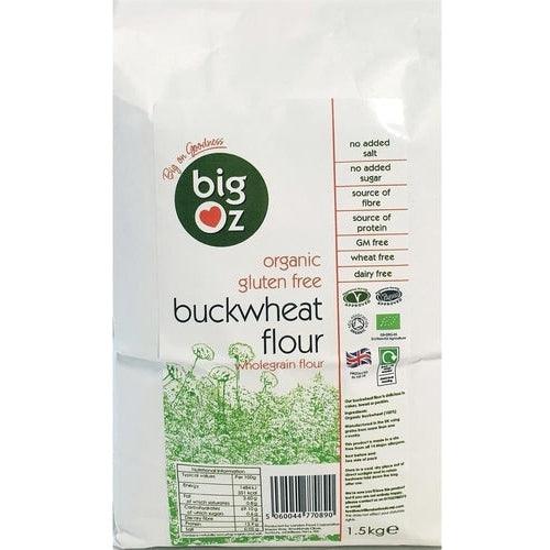 Organic Gluten-Free Buckwheat Flour 1500g