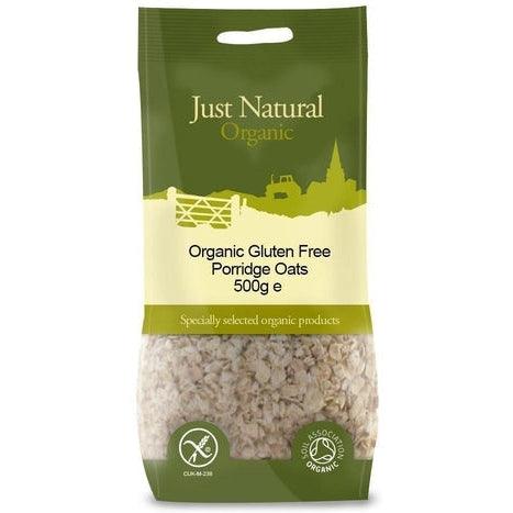 Organic Gluten Free Porridge Oats 500g