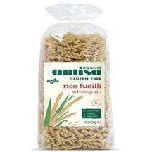 Organic & Gluten Free Wholegrain Rice Fusilli 500g