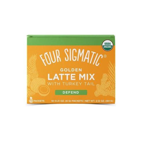 Organic Golden Latte with Shitake & Turmeric 10 Sachets