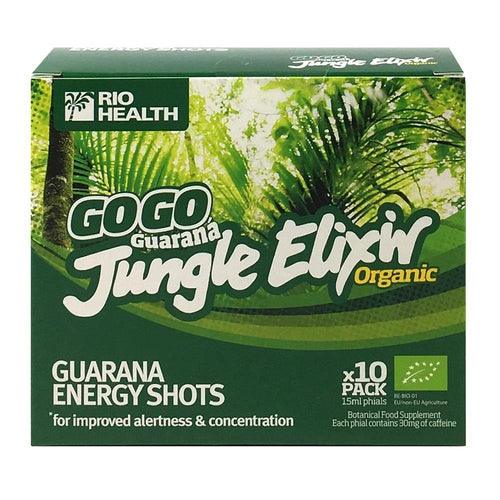 Organic Guarana Jungle Elixir 1000mg 10 x 15ml Phials