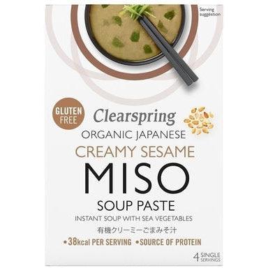 Organic Japanese Creamy Sesame Instant Miso Soup 60g