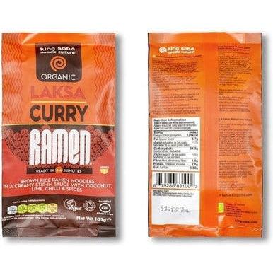 Organic Laksa Curry Ramen Noodles 105g