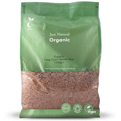Organic Long Grain Brown Rice 1000g