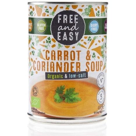 Organic Low Salt Carrot & Coriander Soup 400g