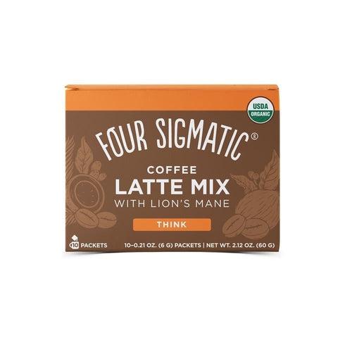 Organic Mushroom Coffee Latte With Lion's Mane 10 Sachets