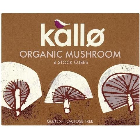 Organic Mushroom Stock Cubes 66g