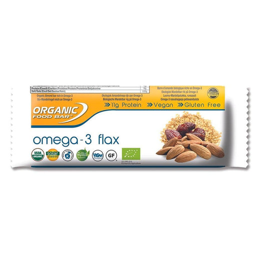 Organic Omega-3 Flax Bar 75g