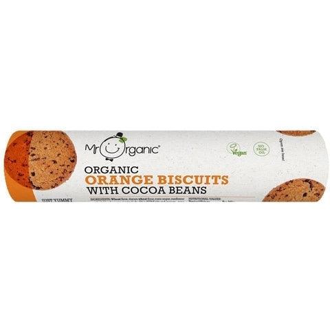 Organic Orange Biscuits with Cocoa Beans 250g