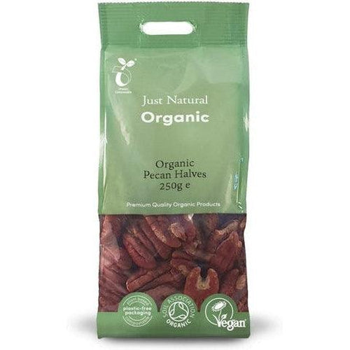 Organic Pecan Halves 250g
