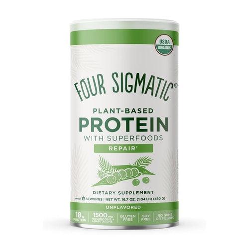 Organic Plant Based Protein Unflavoured 480g
