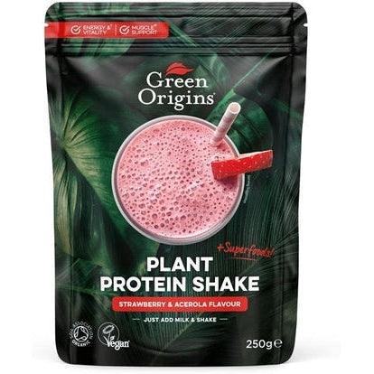 Organic Protein Shake Strawberry & Acerola 250g