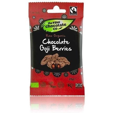 Organic Raw Chocolate Goji Berries Snack Pack 28g