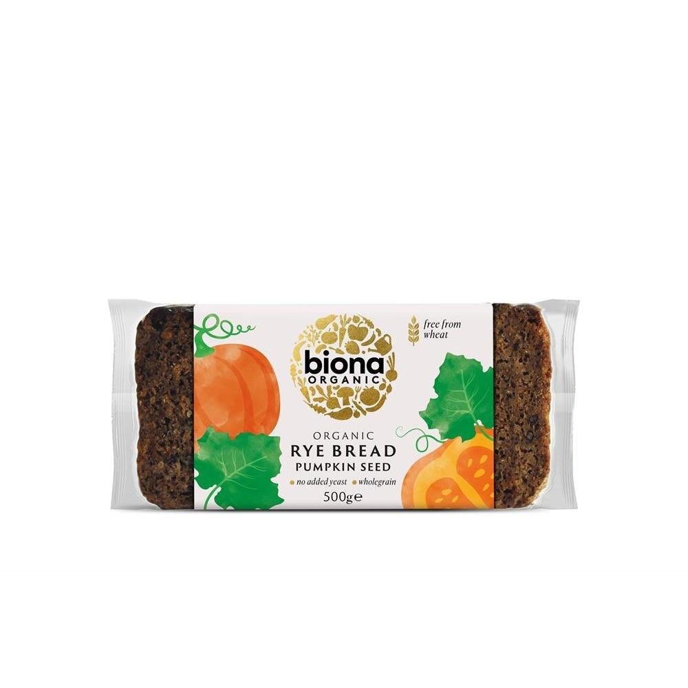 Organic Rye Bread - Pumpkin Seed - 500g