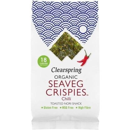 Organic Seaveg Crispies Chilli 4g