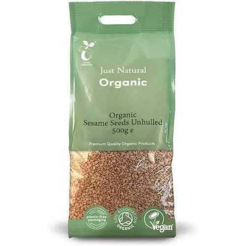 Organic Sesame Seeds Unhulled 500g
