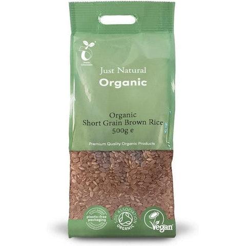 Organic Short Grain Brown Rice 500g