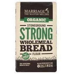 Organic Strong Stoneground Wholemeal Flour 1000g