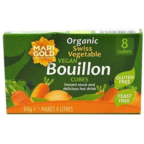 Organic Swiss Vegetable Bouillon Cubes Yeast Free
