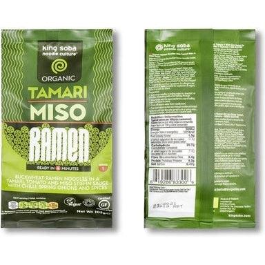 Organic Tamari Miso Ramen Noodles 105g