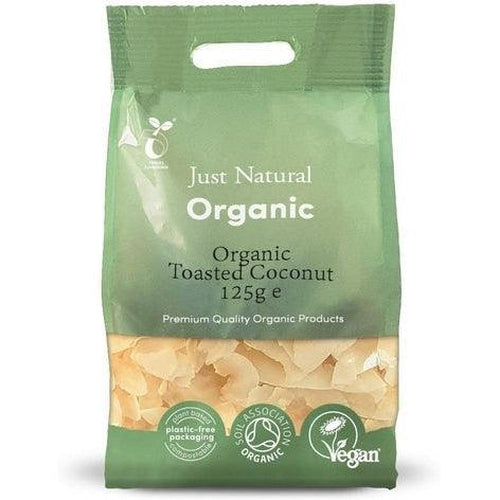 Organic Toasted Coconut 125g