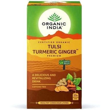 Organic Tusli Turmeric Ginger 25 bags