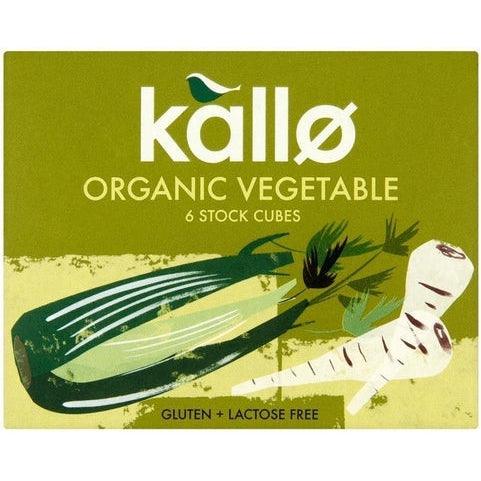 Organic Vegetable Stock Cubes 66g