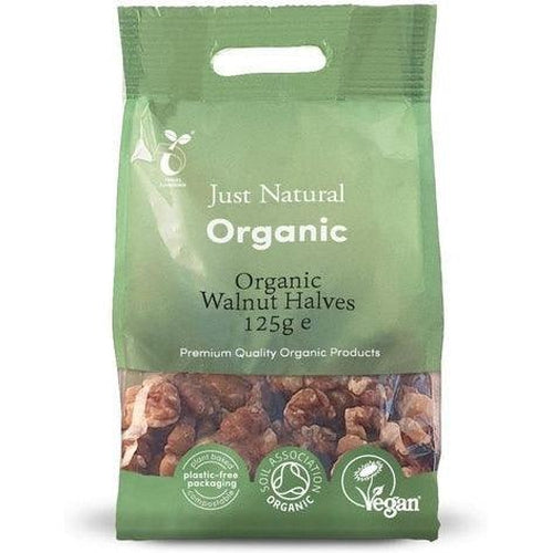 Organic Walnut Halves 125g