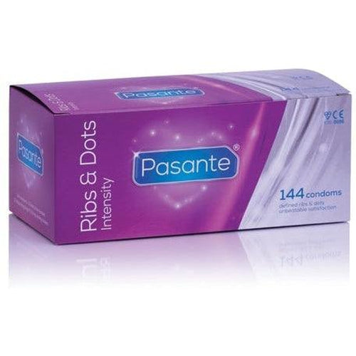 Pasante Ribs & Dots Intensity condoms 144pcs