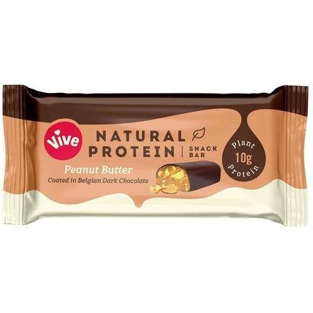 Peanut Butter Dark Chocolate Coated Protein Snack Bar 49g