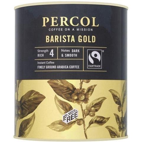 Percol FT Barista Gold Instant Microground Coffee 500g tin