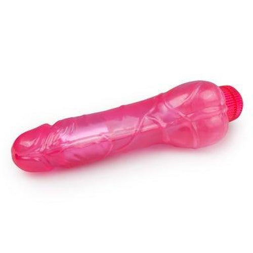 Pink-coloured cumshot vibrator