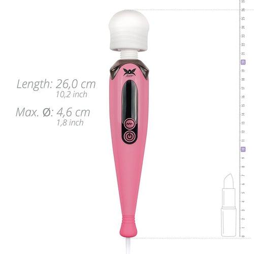 Pixey Future Mini Wand Vibrator - Pink