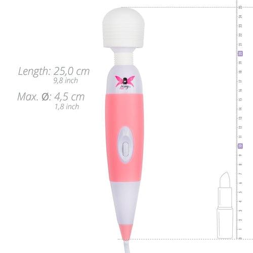 Pixey Mini Wand Vibrator - Pink