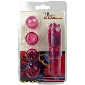 Pocket Pleasure Mini Vibrator - Pink
