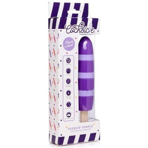 Popsicle Vibrator - Pleasin' Purple